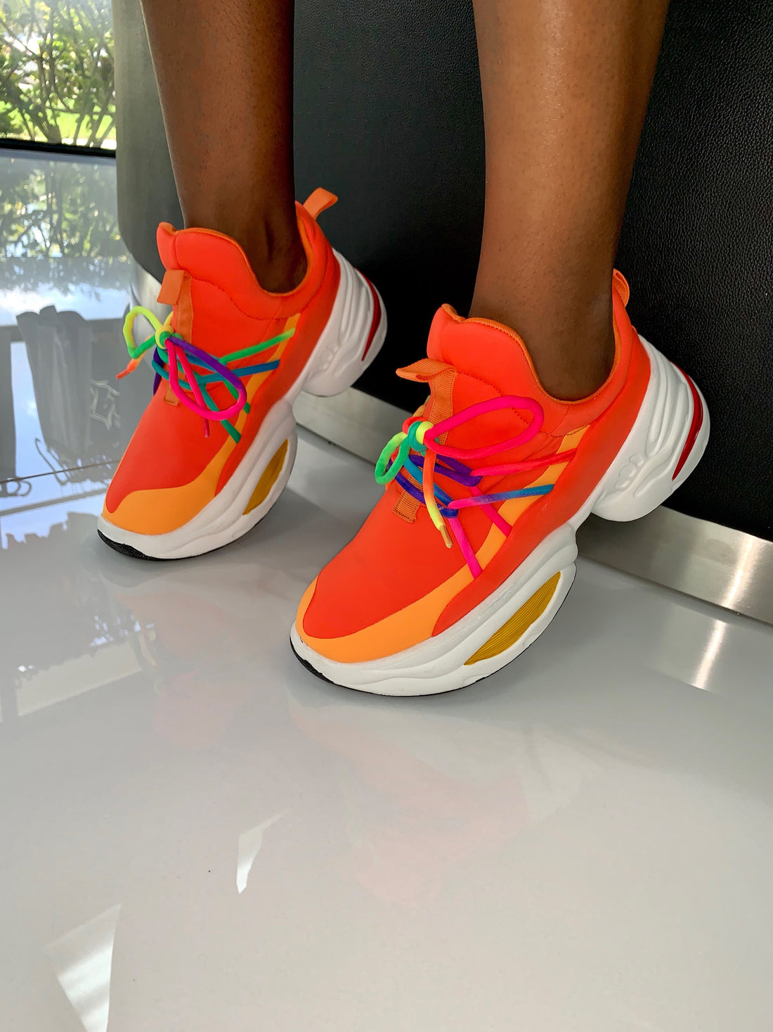 Orange Brust Trainers 🍊 - SHOP SO REAL 