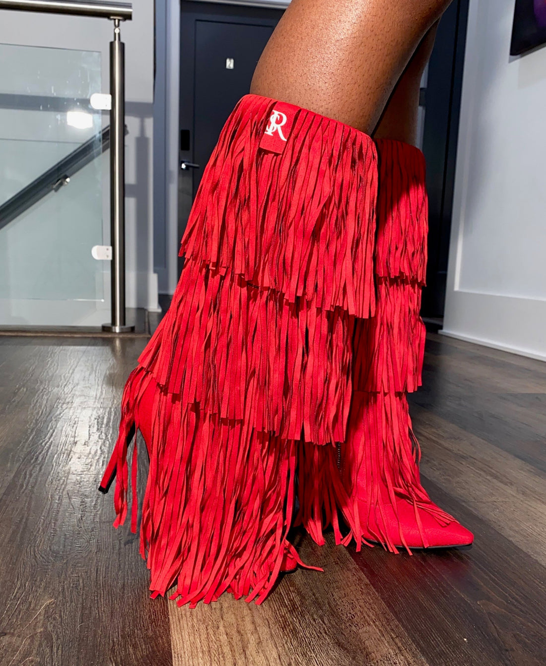 Reverse Cowgirl Fringe Boots - SHOP SO REAL 